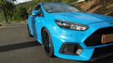 Ford Focus 2,3 EcoBoost RS  - Ford Focus: Blau, Metallic