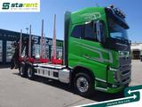 Volvo FH16 750 6x4 Holzaufbau mit Kran, Retarder - Volvo 6x2 Fh16