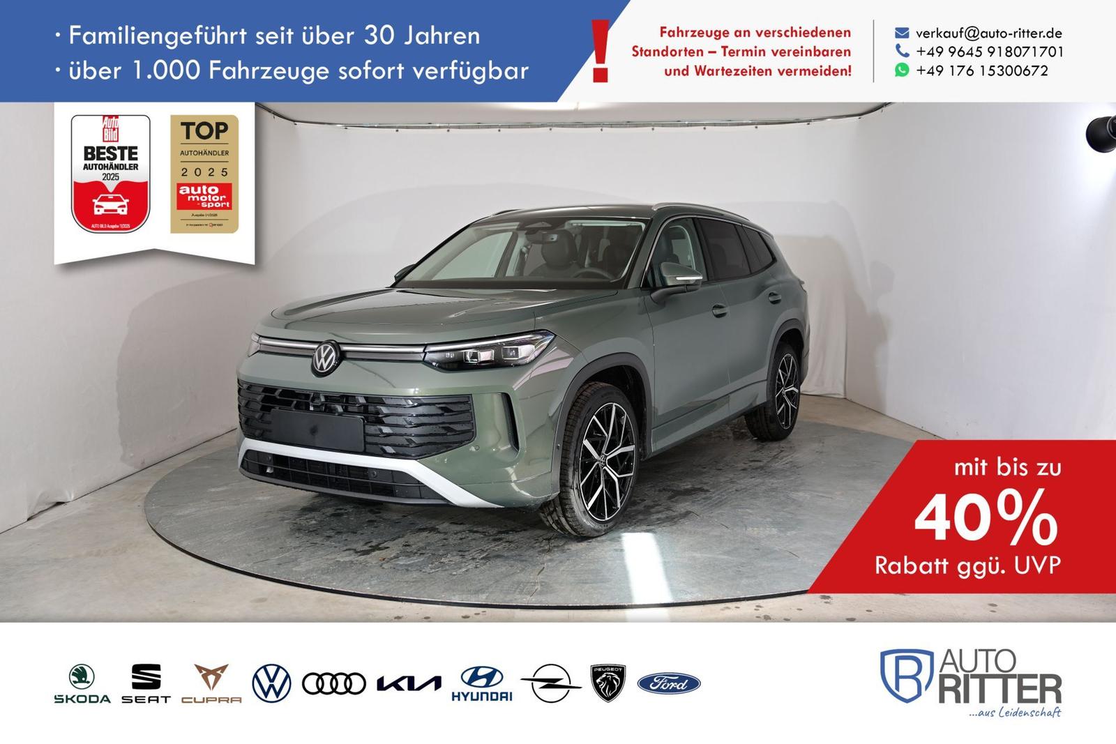 Volkswagen Tayron Life ACC|AHK|RFK|LED|Carplay|Klima|PDC...