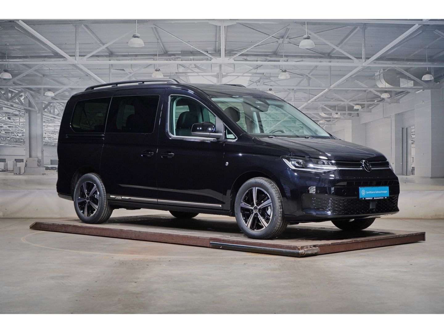 Volkswagen Caddy Maxi DarkLabel eHybrid 7 Sitzer Pano Kamer foto 4