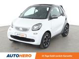 Smart fortwo 0.9 Turbo passion Aut.*CABRIO*PDC*SHZ* - Smart: Weiß, Cabrio