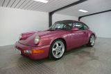 Porsche 964 911 Carrera 2 im Sammlerzustand *Himbeerrot