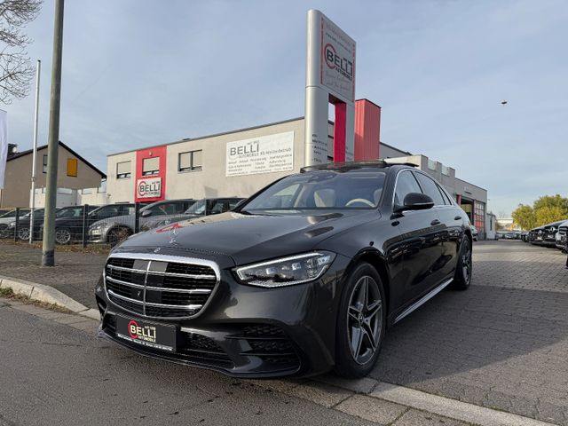 MERCEDES-BENZ S 400 d 4Matic AMG-Line Pano 1.Hand FINANZIERUNG