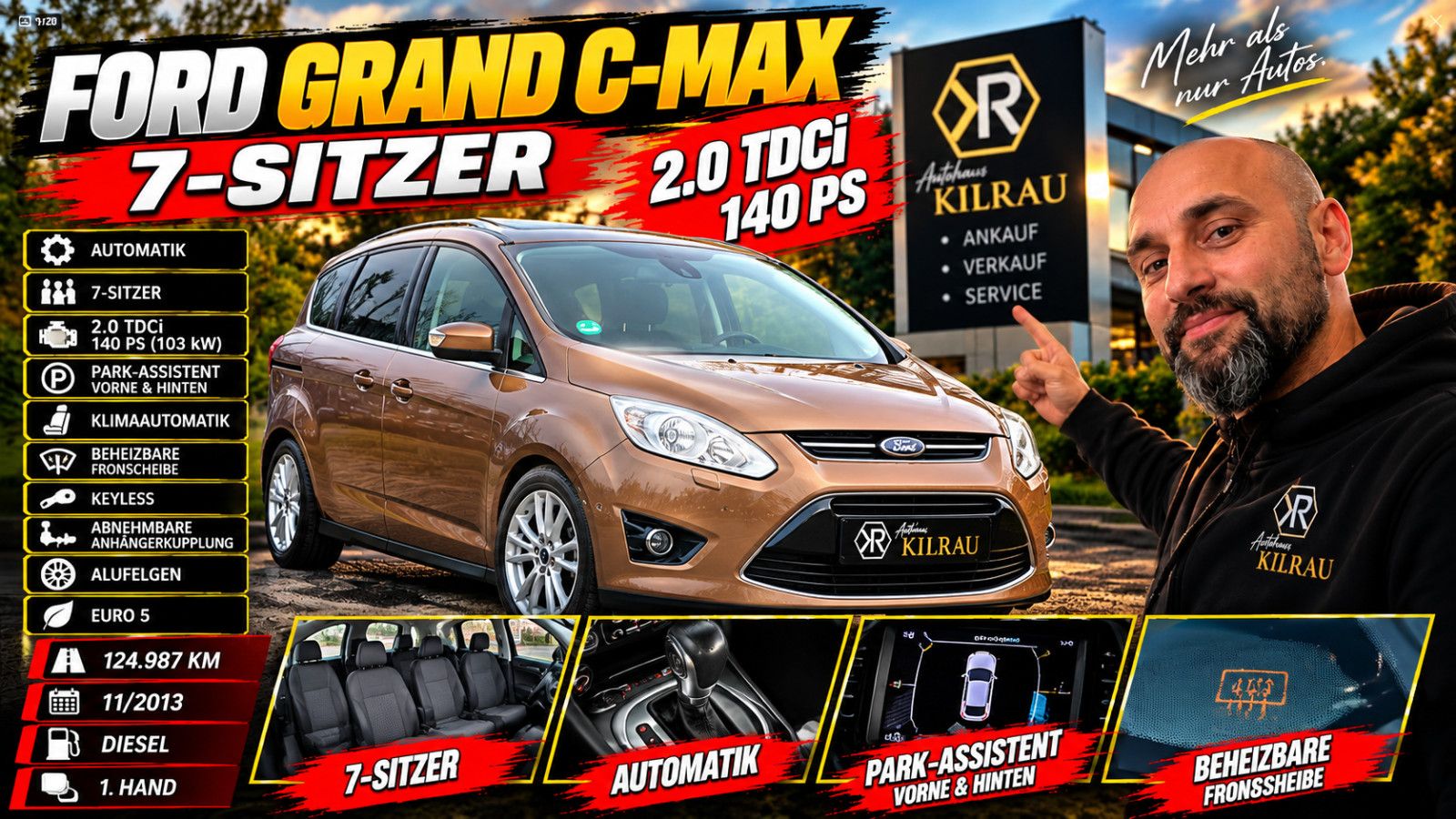 FORD 7-SITZER Grand C-Max Grand C-MAX Titanium