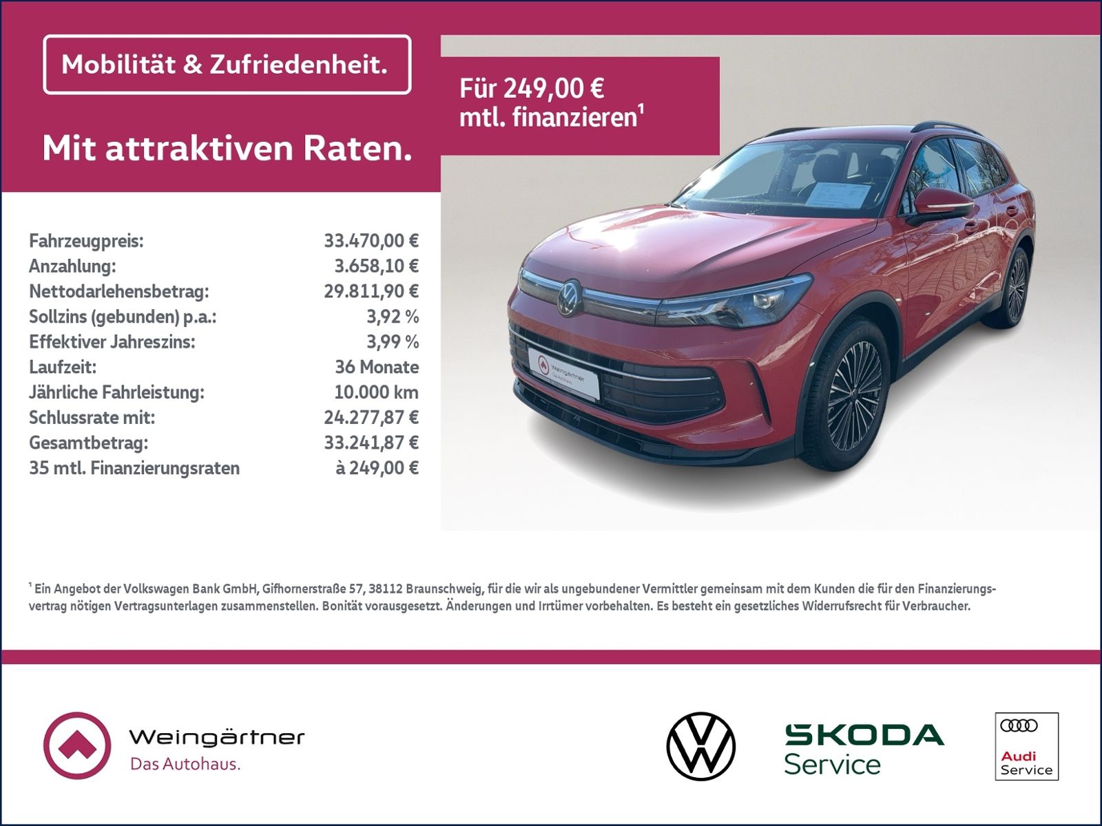 Tiguan 1.5 eTSI Life, AHK, ACC, Navi, Komfortpak