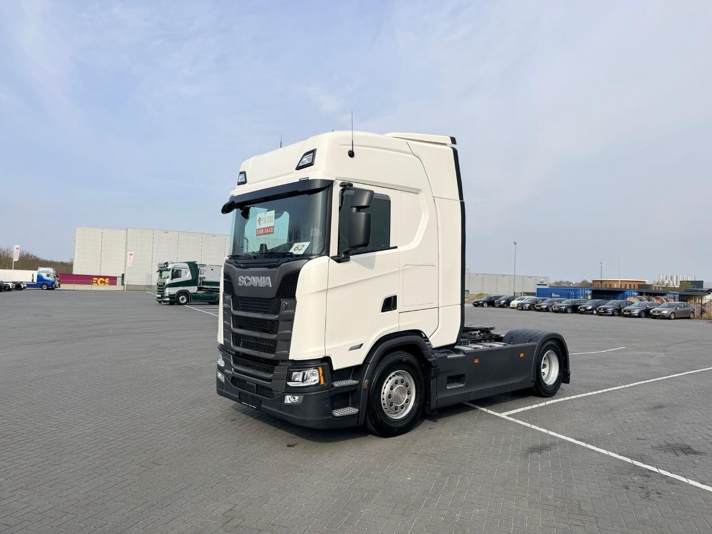 Scania S500 NEW, Full air, Retarder, Stand airco, black