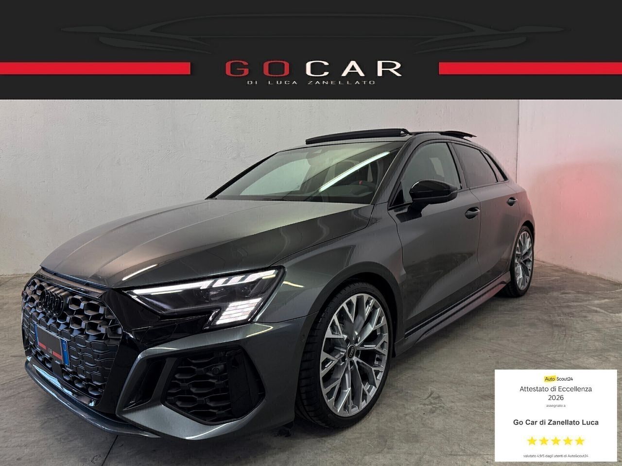 Audi RS3 Sportback Tfsi Quattro S-Tronic Tetto F