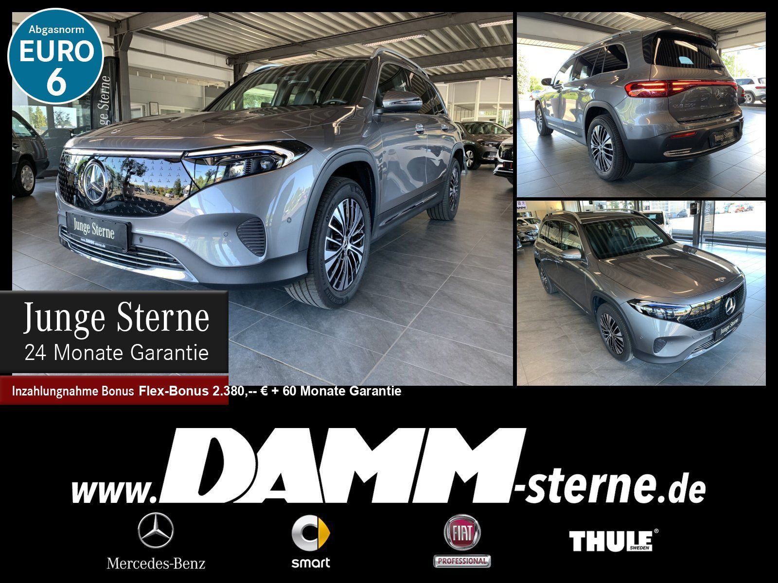 MERCEDES-BENZ EQB 250+ Progressive Adv+/7-Sitze/60 M GA + Flex