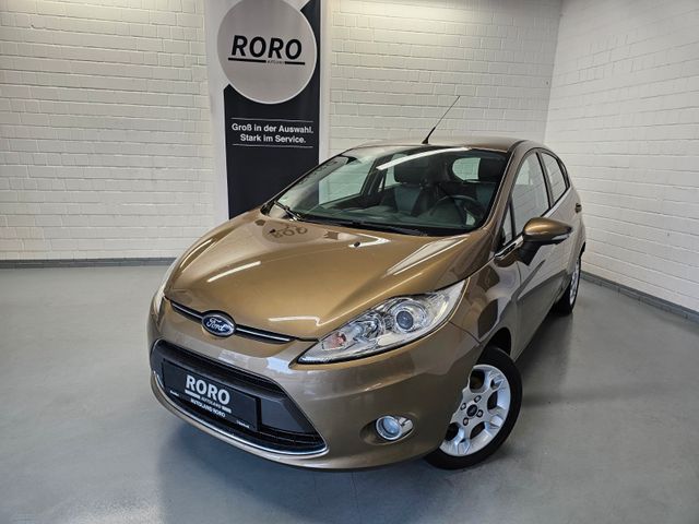 Ford Fiesta Titanium 1.25 + Klima/Leder/SH/1 Hand/LMF