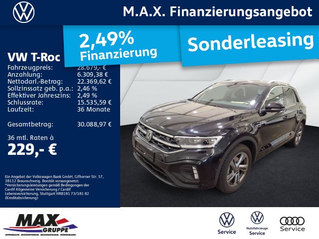 T-Roc 1.5 TSI DSG R-LINE LED+KAMERA+AHK+PDC+DCP