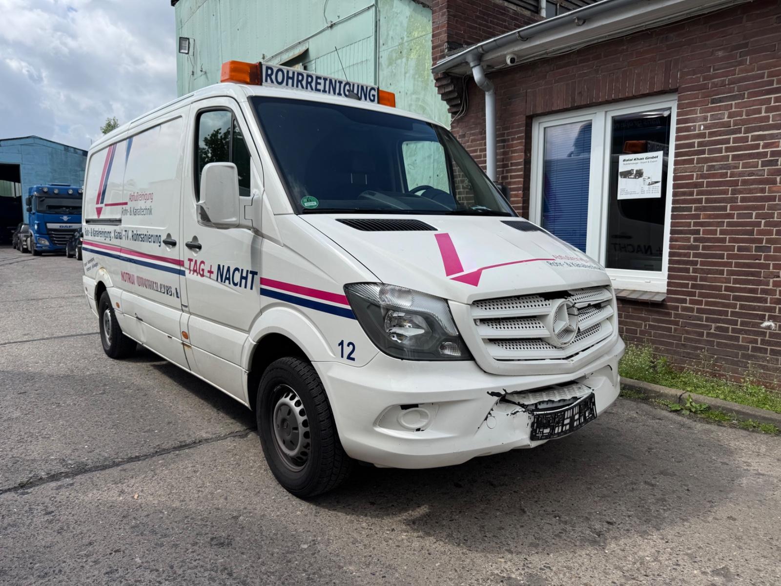 Mercedes-Benz Sprinter 316, Kanalreinigung