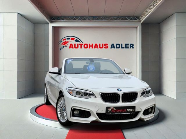 BMW 220i Cabrio*M-SPORT*2HD*6GANG*NAVI*TEMPO*PDC*2SH