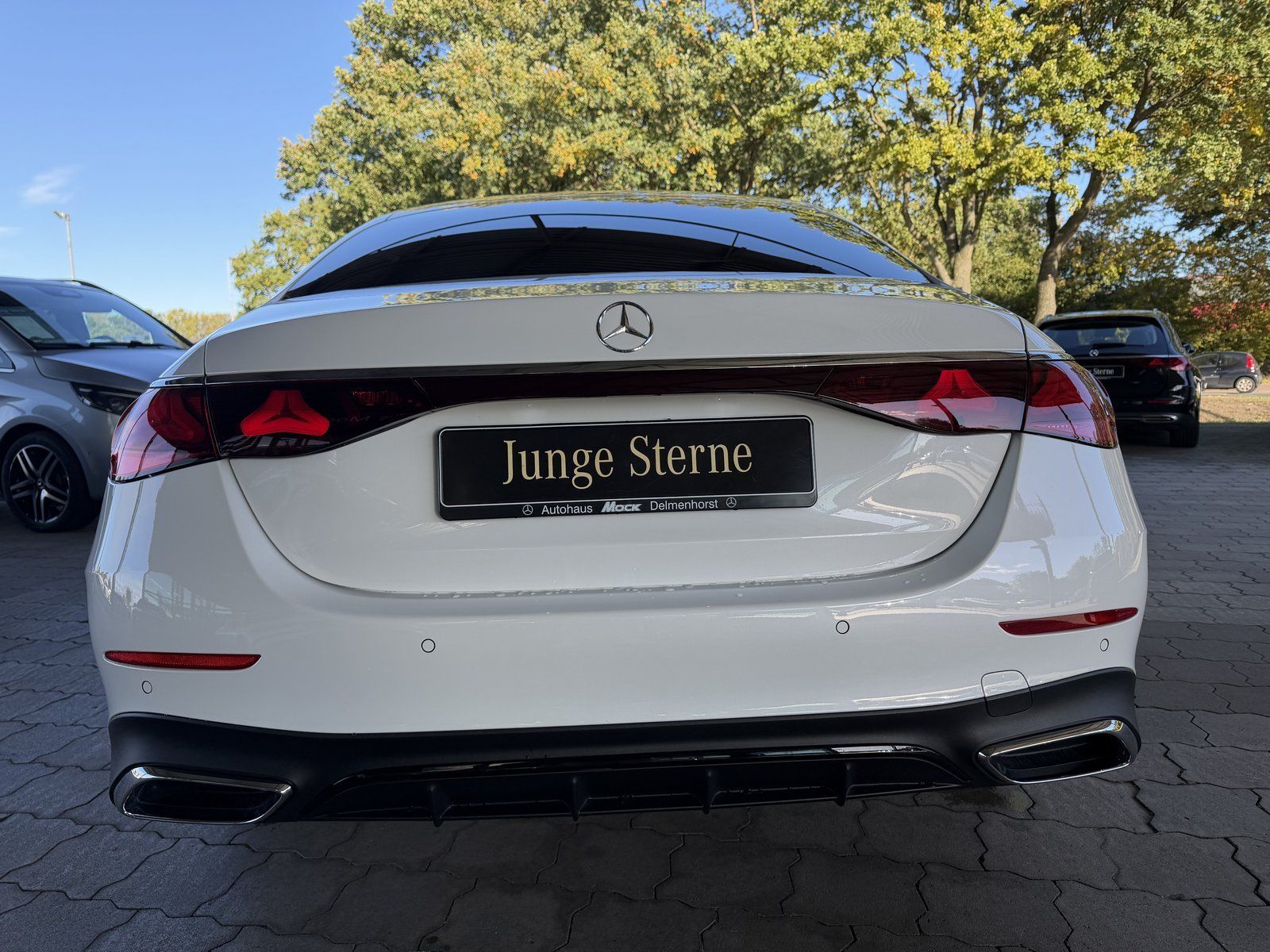 Mercedes-Benz E 220 d Limousine AMG Premium Night Grill beleuc imagem 3