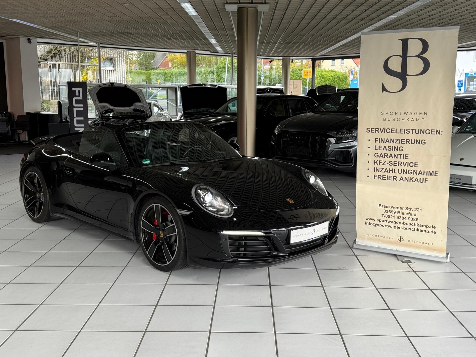 Porsche 911 Carrera 4 Cabriolet APPROVED/CHRONO/SPORTAGA