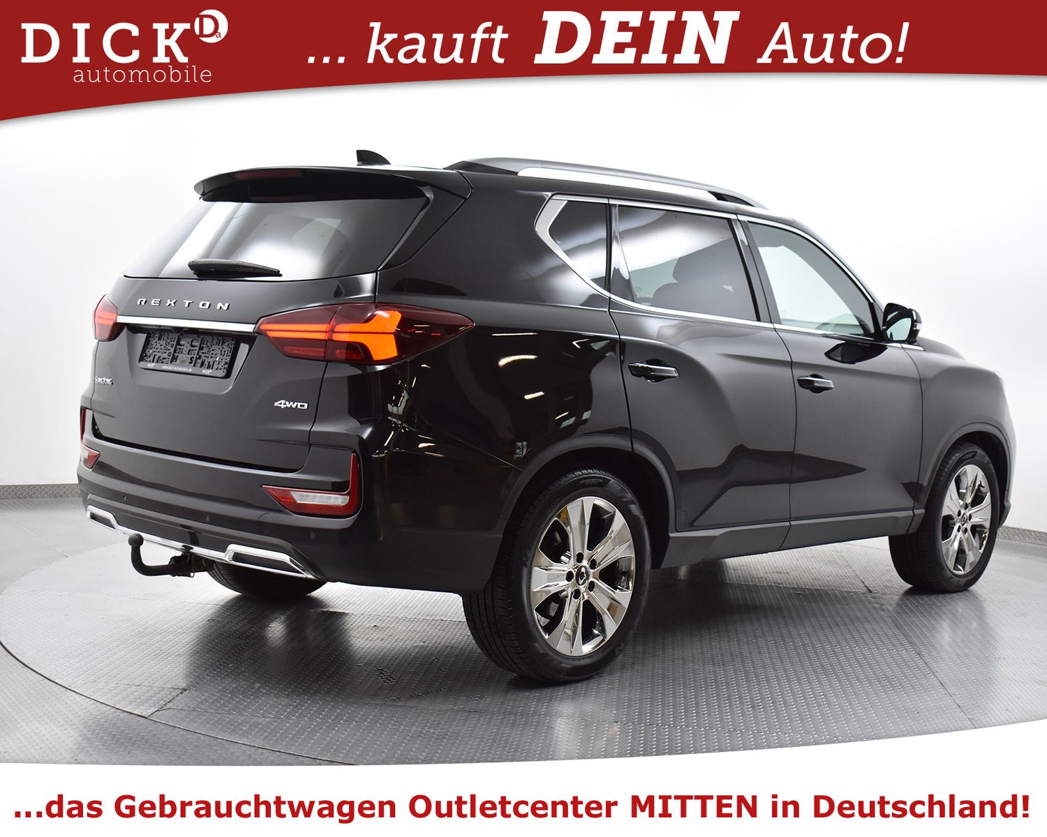 SSANGYONG Rexton 2.2d 4x4 >Sapphire MEMO+360+AHK+VIRTU+20" - Image 3