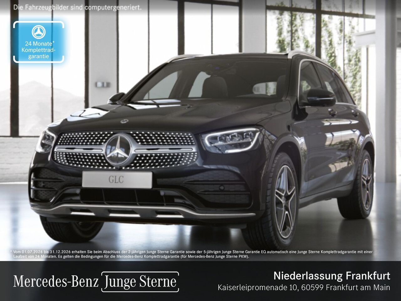 Mercedes-Benz GLC300 4M AMG Pano Sitzkli Dist 360° AHK HUD foto 1