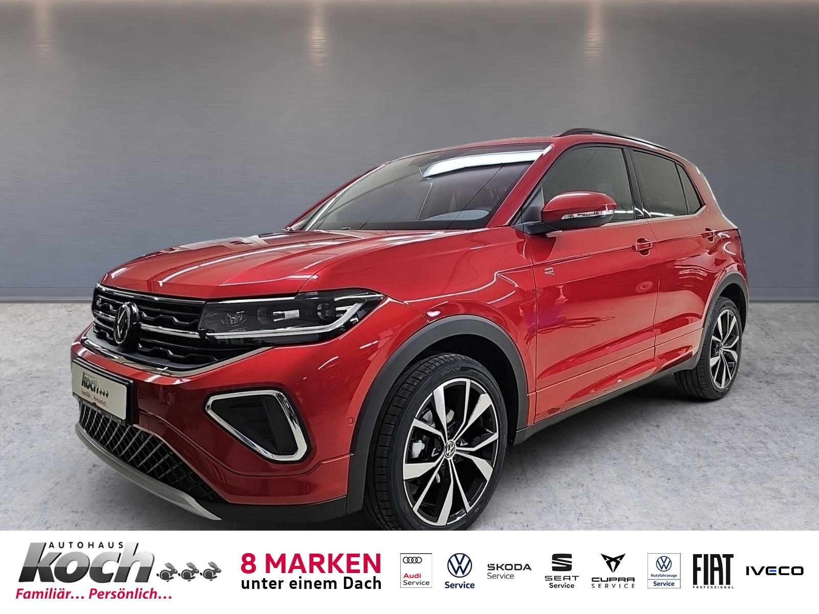 Volkswagen T-Cross R-Line 1,0 TSI DSG MATRIX AHK SHZ 18Z P-