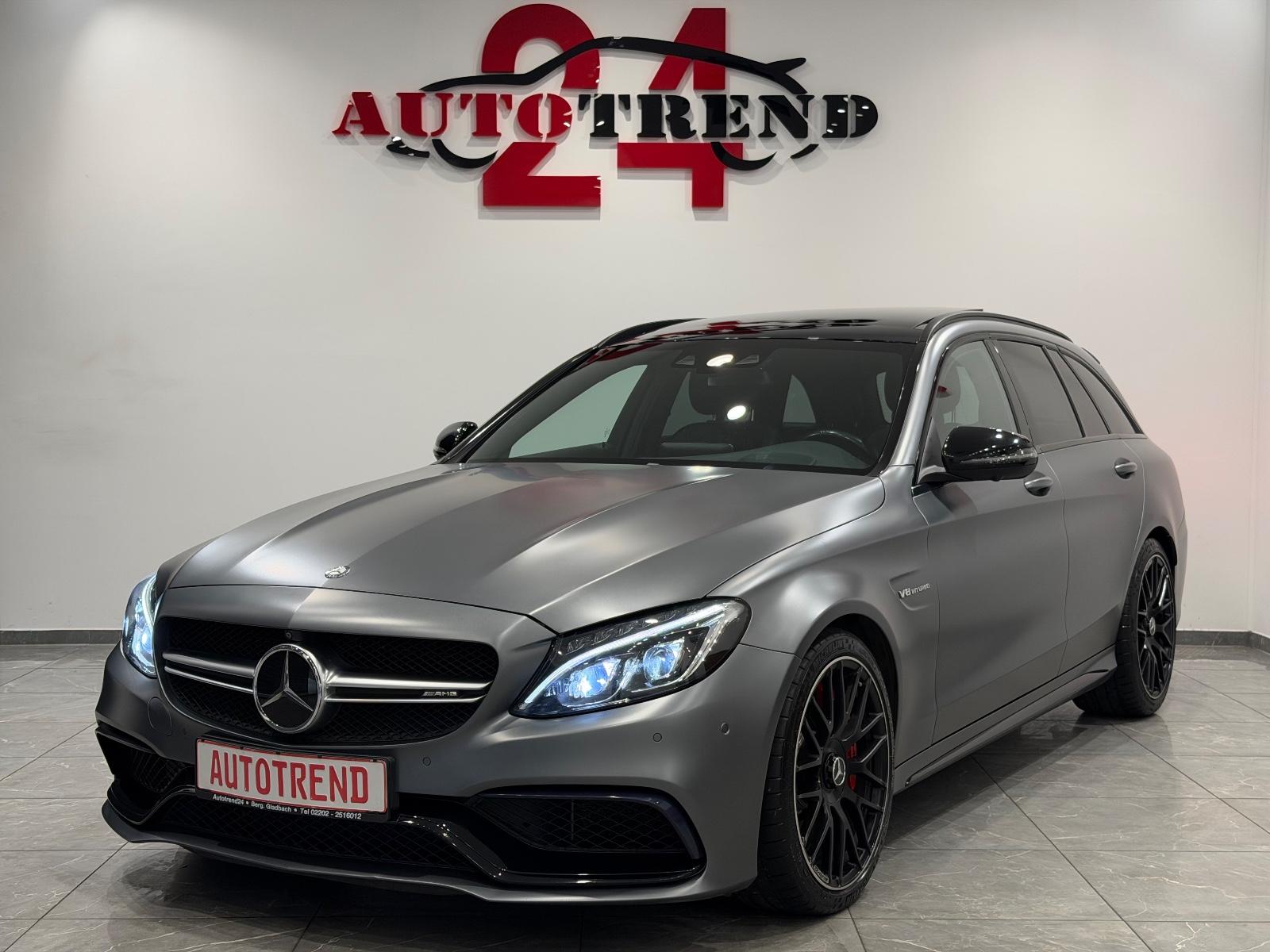 Mercedes-Benz C 63 AMG S T designo magno PANO+HEAD-UP+°360KAM