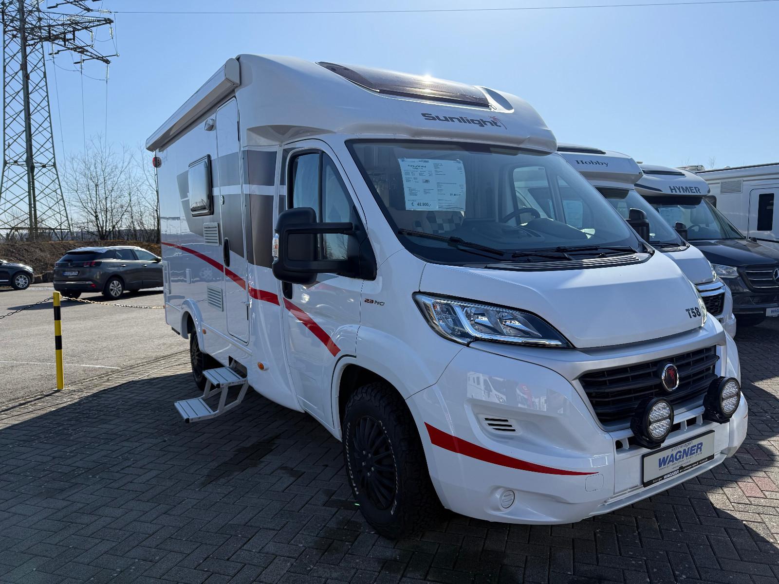 Sunlight T 58 * Markise, Hubstützen, MaxxFan*