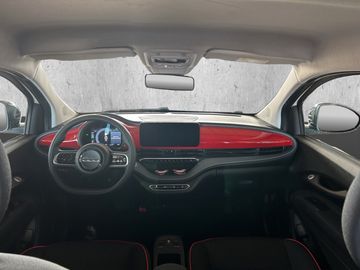 Fiat 500e 23,8 kWh RED KAMERA NAVI SHZ PDC TOTWINKEL