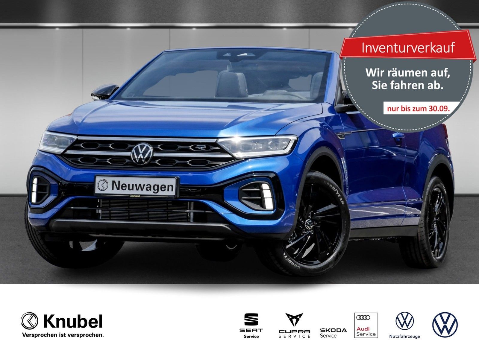 Volkswagen T-Roc Cabriolet R-Line 1.5 TSI DSG AHK ACC Navi 