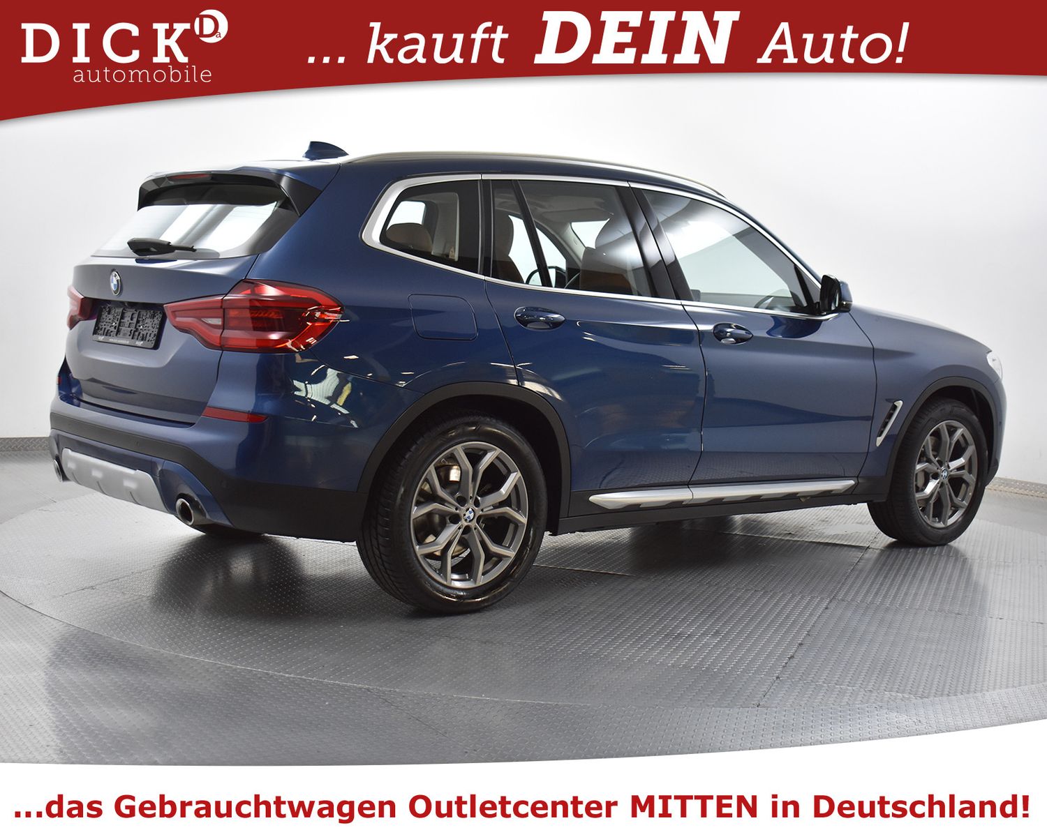 BMW X3 xDr 30i xLine PANO+LEDER+KAM+NAVI+LED+SHZ+M19 - Image 3