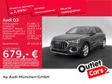 Audi Q3 35 TFSI S tronic advanced AHK/Navi+/Privacy - Audi Q3 mit Benzin-Antrieb: Grau, mit Apple Carplay, mit Klimaautomatik