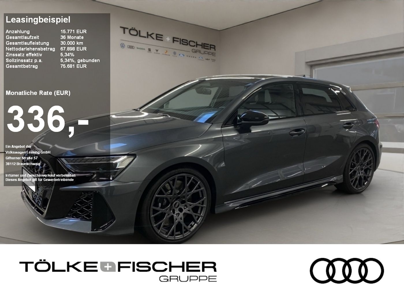 Audi RS 3 Sportback 2.5 quattro W TFSI S-line ACC AUT