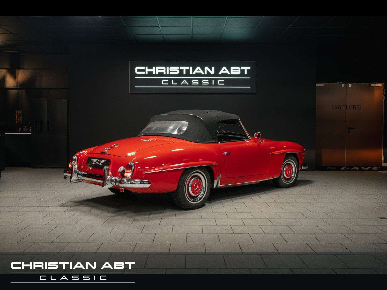 Fahrzeugabbildung Mercedes-Benz 190 SL 121 Cabrio
