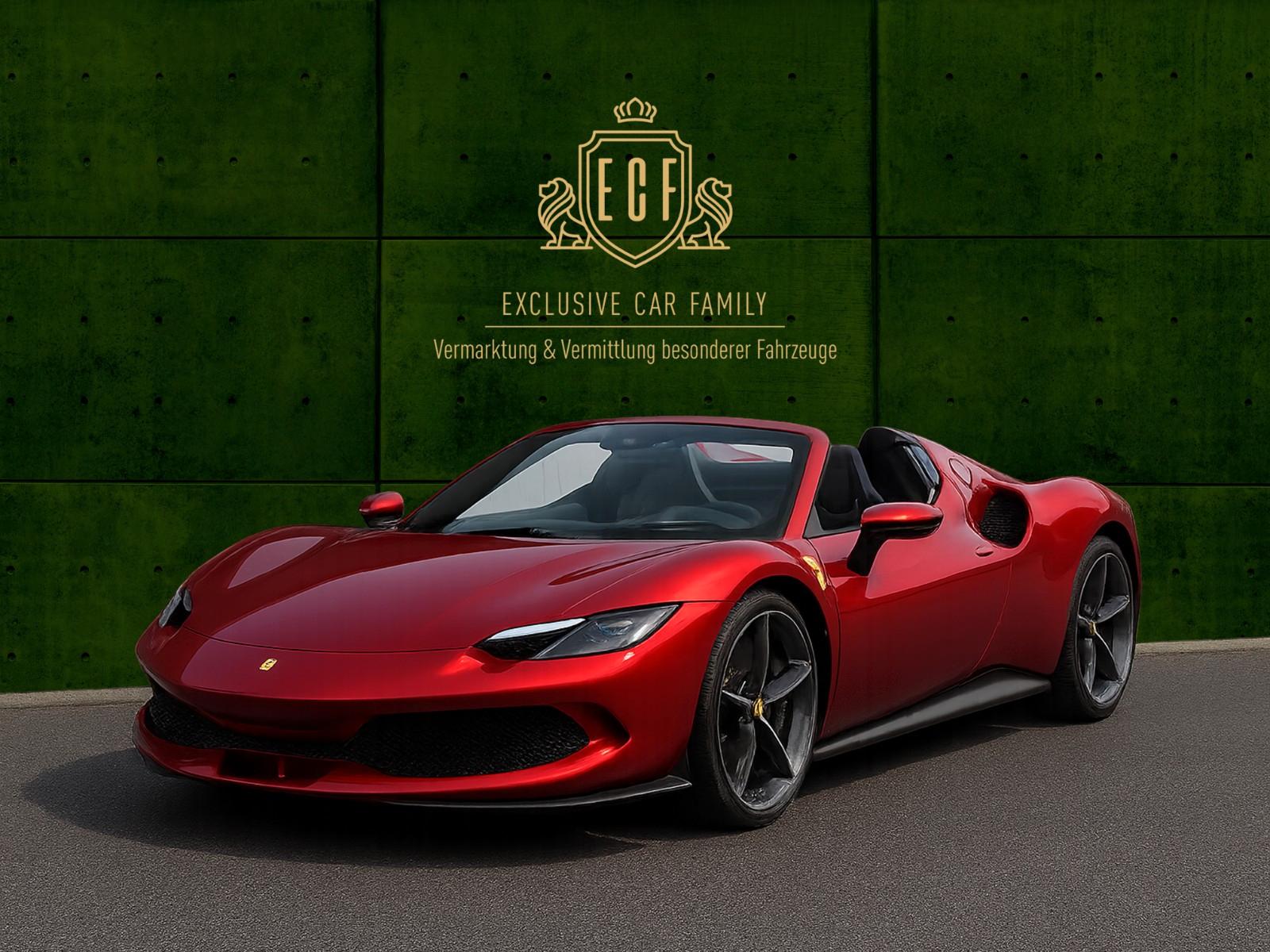 Ferrari 296 GTS - Rosso imola - LIFT - CARBON - 1. Hd