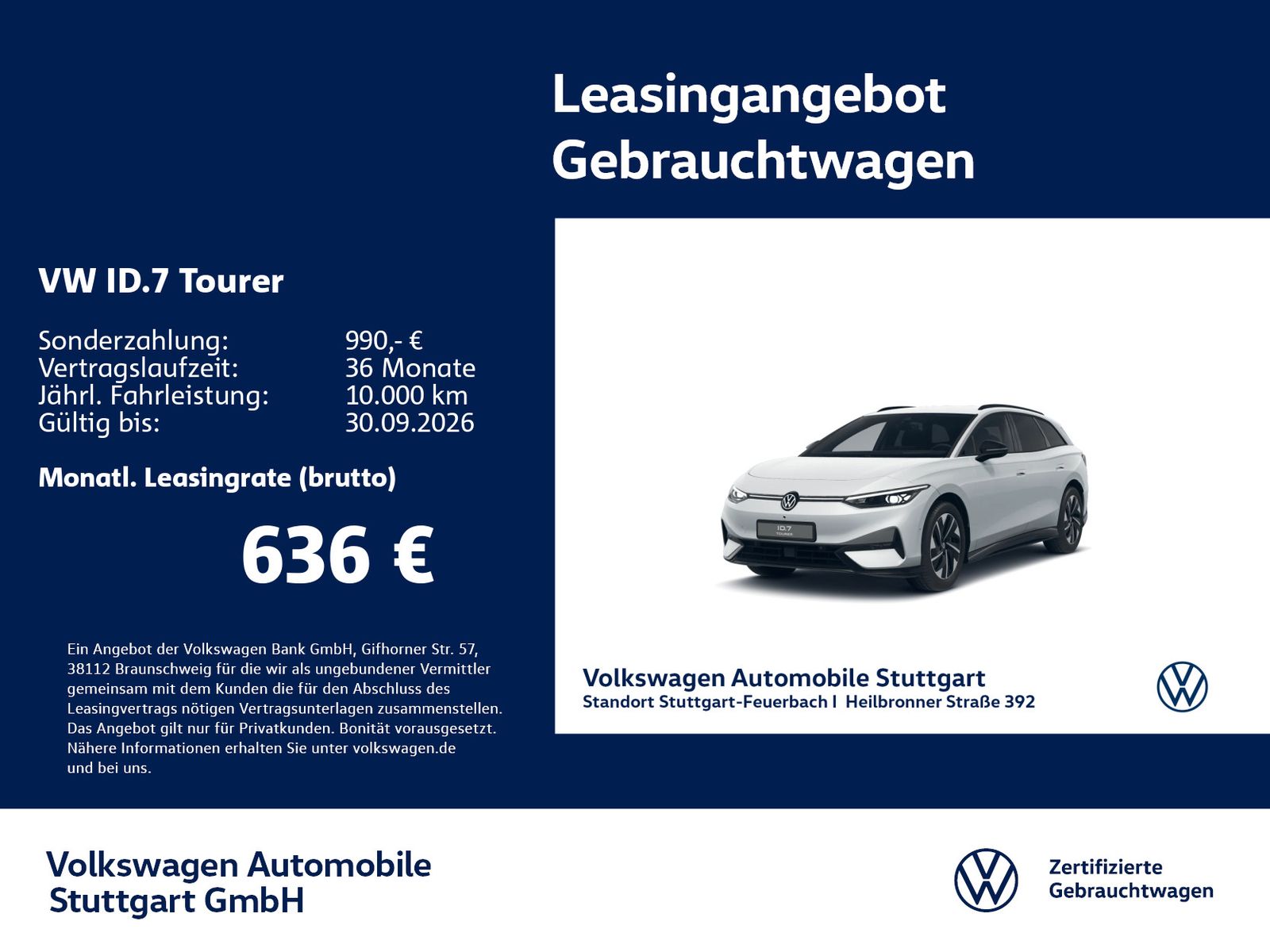 Volkswagen ID.7 Tourer Pro 210 kW foto 2