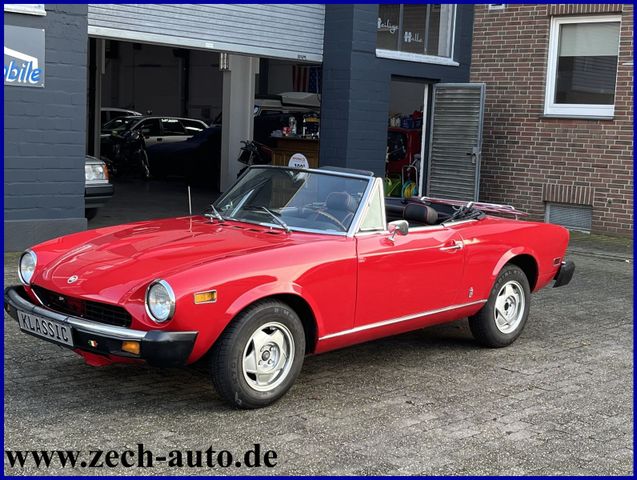 Fiat 124 Spider 1,8 CS 1 mit H- Kennzeichen