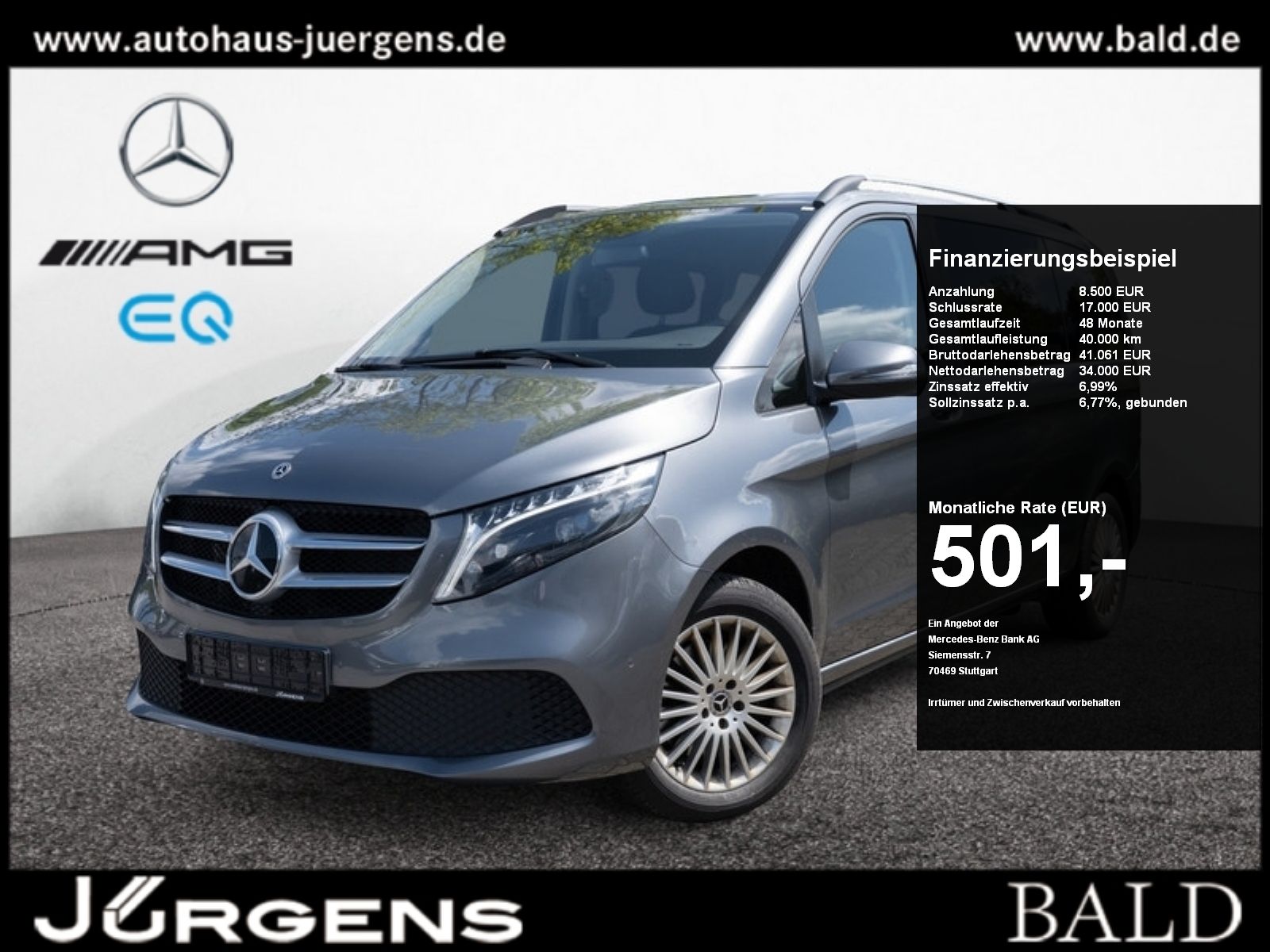 Mercedes-Benz V 250 Edition/kompakt/Standh/LED/Kamera/Navi