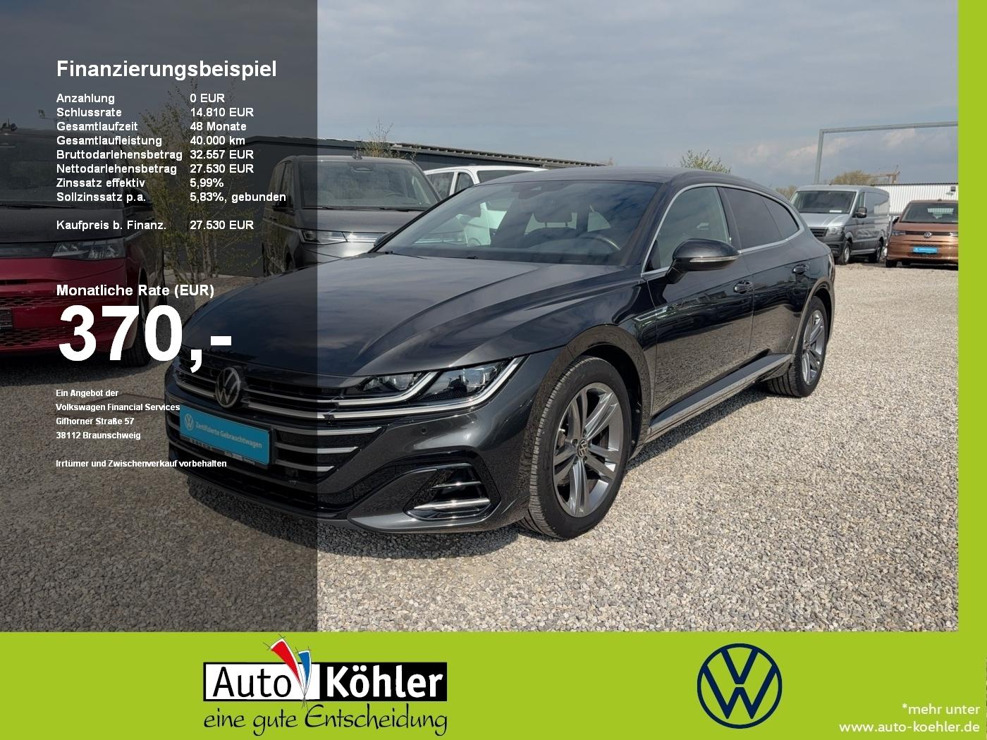 Volkswagen Arteon Shooting Brake R-Line TDI Kamera/ AHK