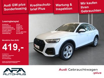 Audi Leasingangebot: Audi Q5 Sportback 45 TFSI Advanced qu. AHK*Matrix*360