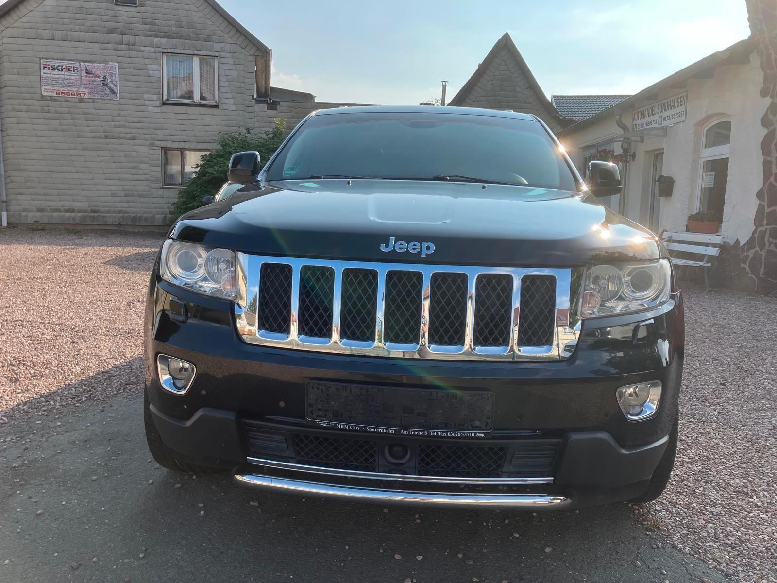JEEP GRAND CHEROKEE V6 3.0 CRD OVERLAND 241CH - 4X4 - BVA - HAYON ÉLECTRIQUE - TOIT OUVRANT - 1ERE MAIN