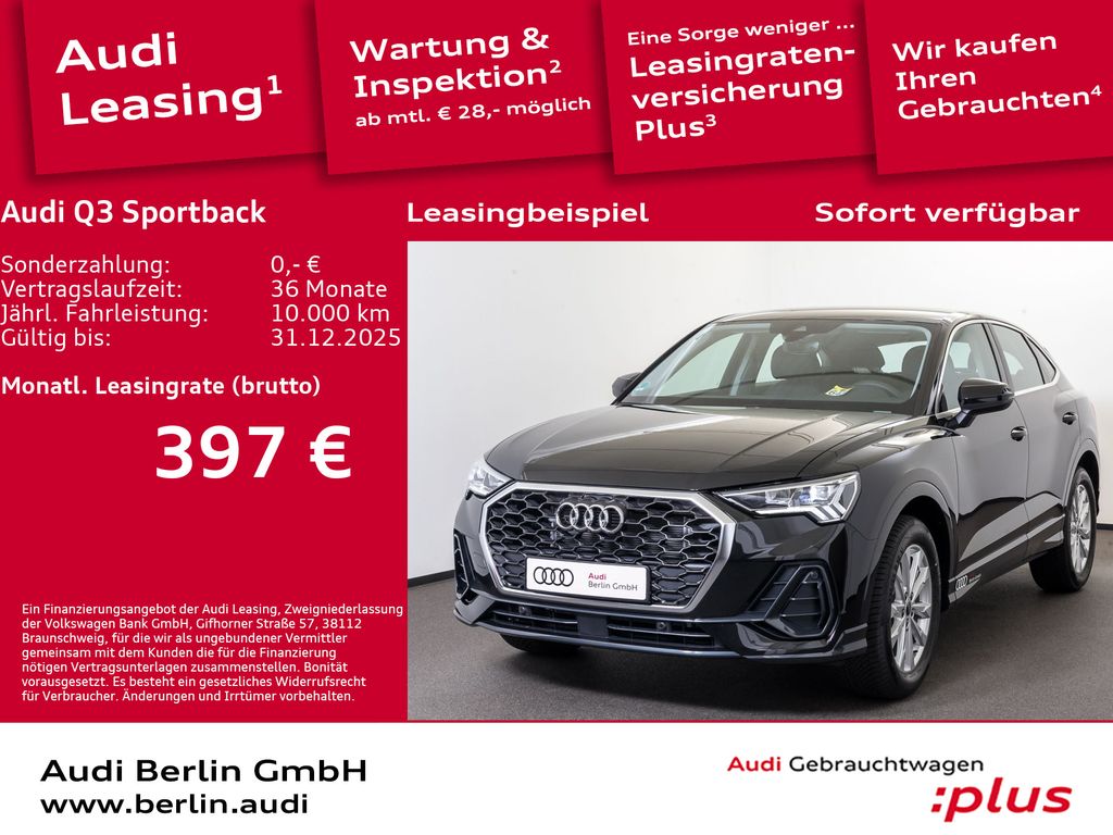 Q3 Sportback 35 TFSI S tronic