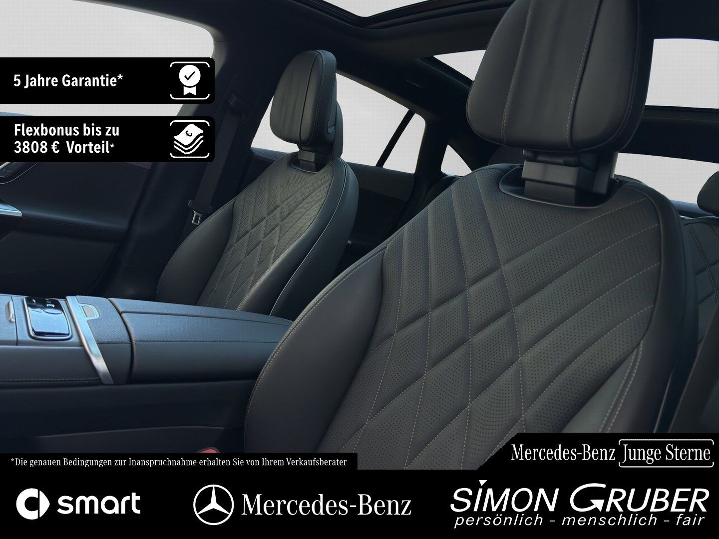 Fahrzeugabbildung Mercedes-Benz EQE 500 4M AMG Premium+ Nappa Hyper Pano Md 2025