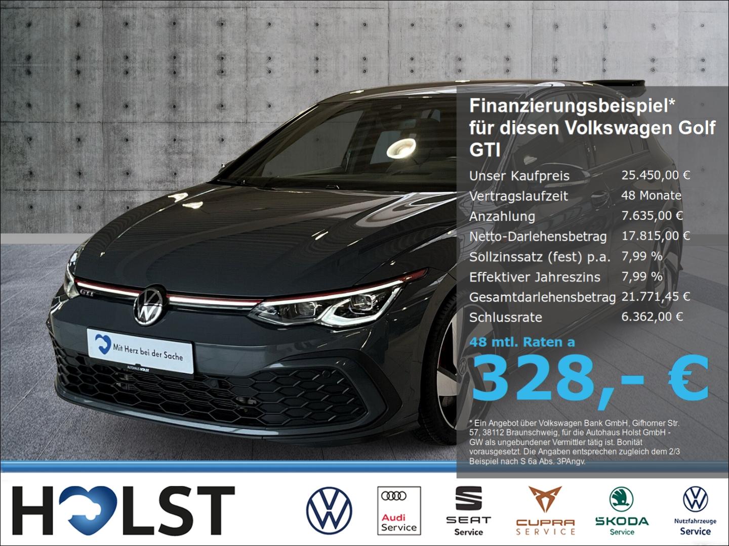 Volkswagen Golf GTI VIII 2.0TSI DSG, RüFaKa,ACC,SHZ,GJR