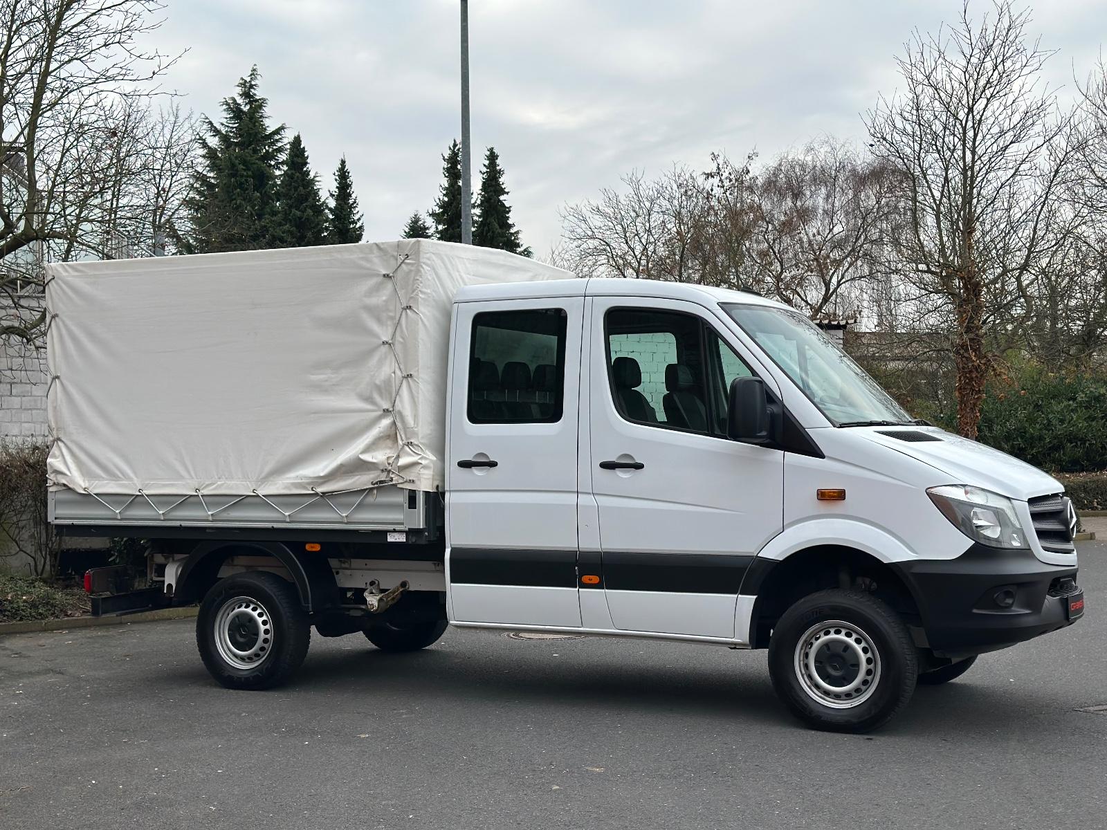 Mercedes-Benz Sprinter Pritsche Plane DoKa 316 CDI 4X4 30 TKM