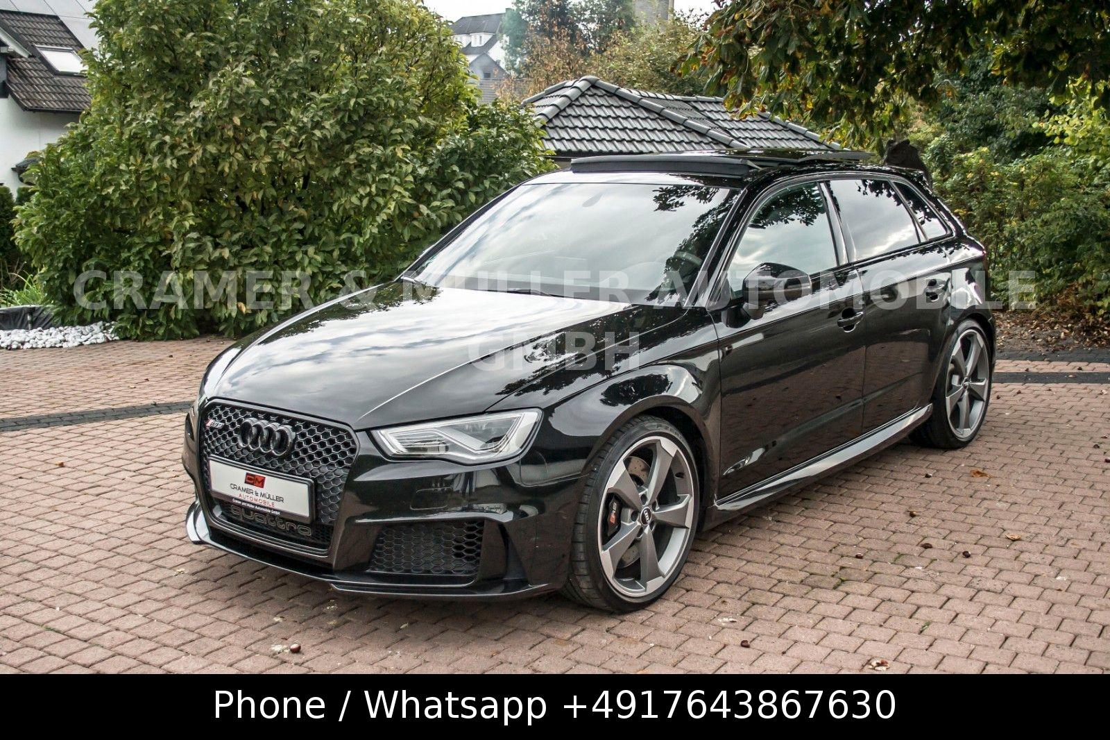 Audi RS3 8V Sportback 1. Hand Scheckheft DEU.