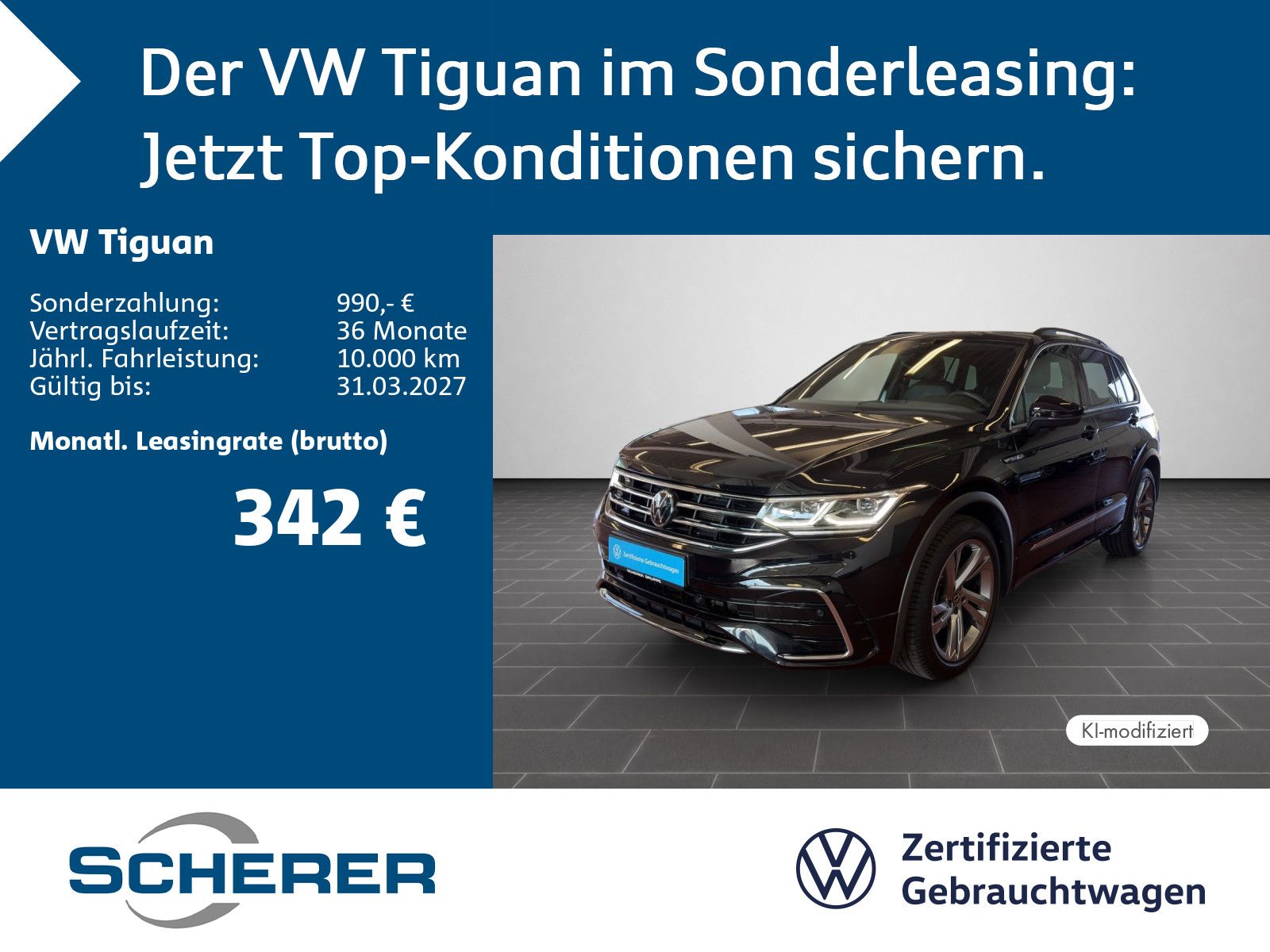 Volkswagen Tiguan R line 2.0 TDI DSG IQ.LIGHT PANO AHK RFK foto 1