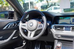 BMW M4 xDr Competition Cabrio in FROZEN BLUE