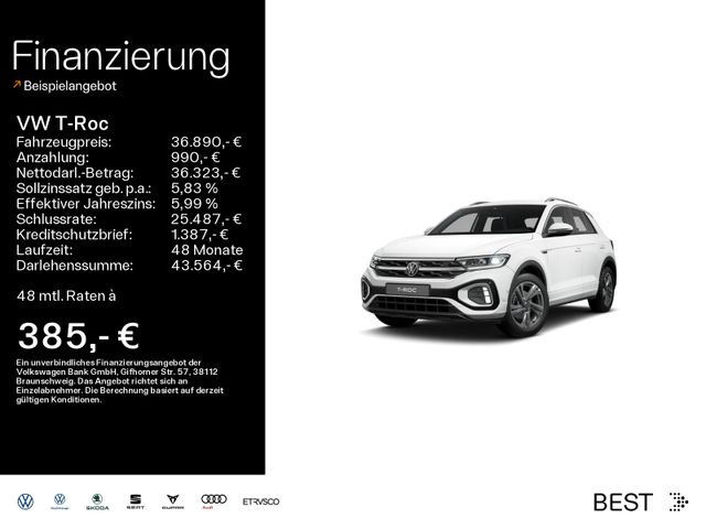 Volkswagen T-Roc R-Line 1.5 l TSI 150 PS DSG Navi/Klima/PDC