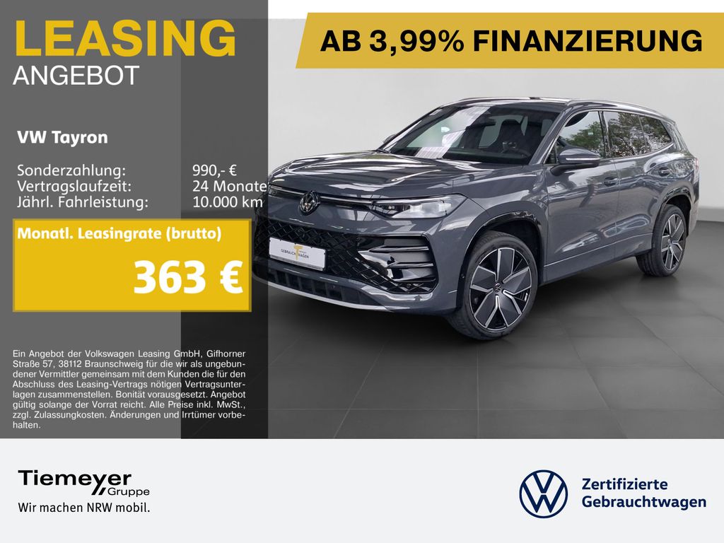 Tayron 2.0 TSI 4M R-LINE 7SITZE LM20 STHZG H/K