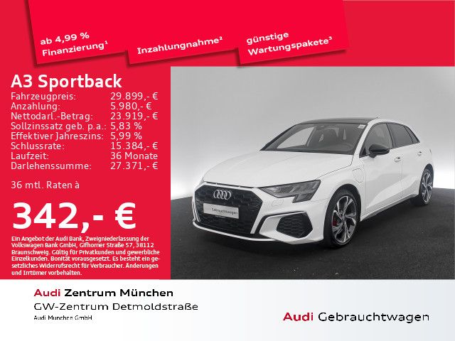 Audi A3 Sportback 45 TFSI e S tronic S line Pano/ACC/