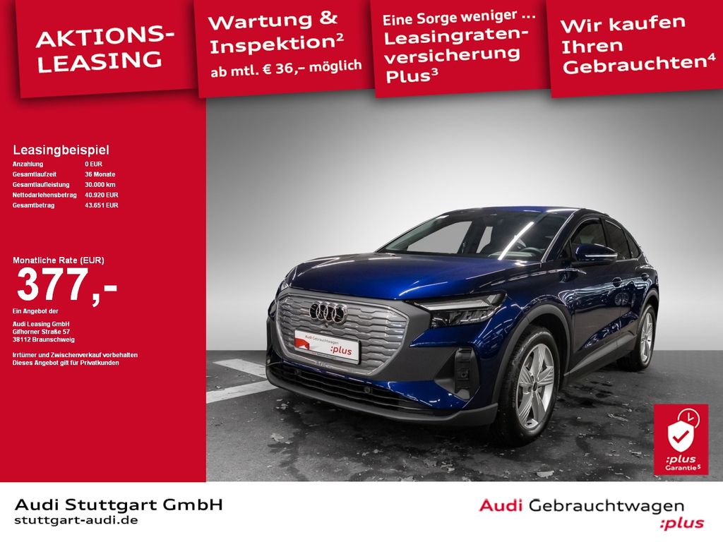 Audi Q4 Sportback 45 e-tron SHZ Navi PDC LED VC
