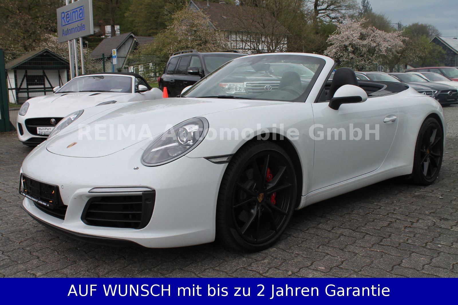 Fahrzeugabbildung Porsche 911 Carrera Cabriolet, Deutsche Auslieferung