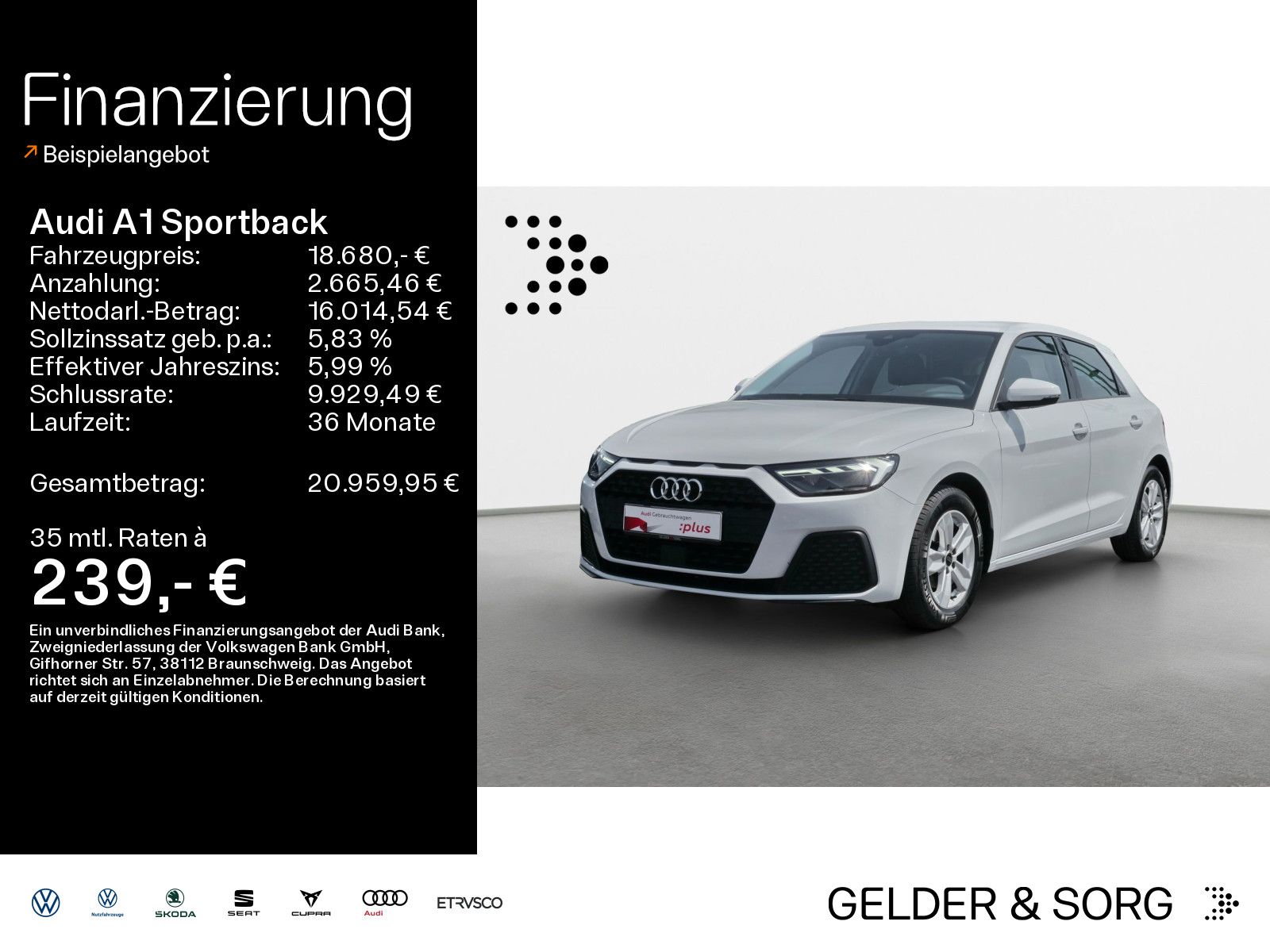 Audi Audi A1 Sportback 25 TFSI LED*Virtual*Sound*Sitzh.