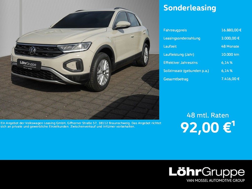 Volkswagen T-Roc 1.0 TSI LIFE /LED/AppConnect/DAB+